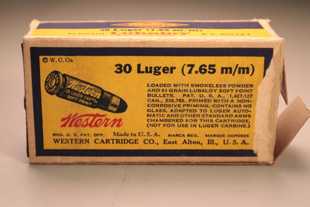 Western 30 LUGER Vintage Ammo (62rds)-img-5