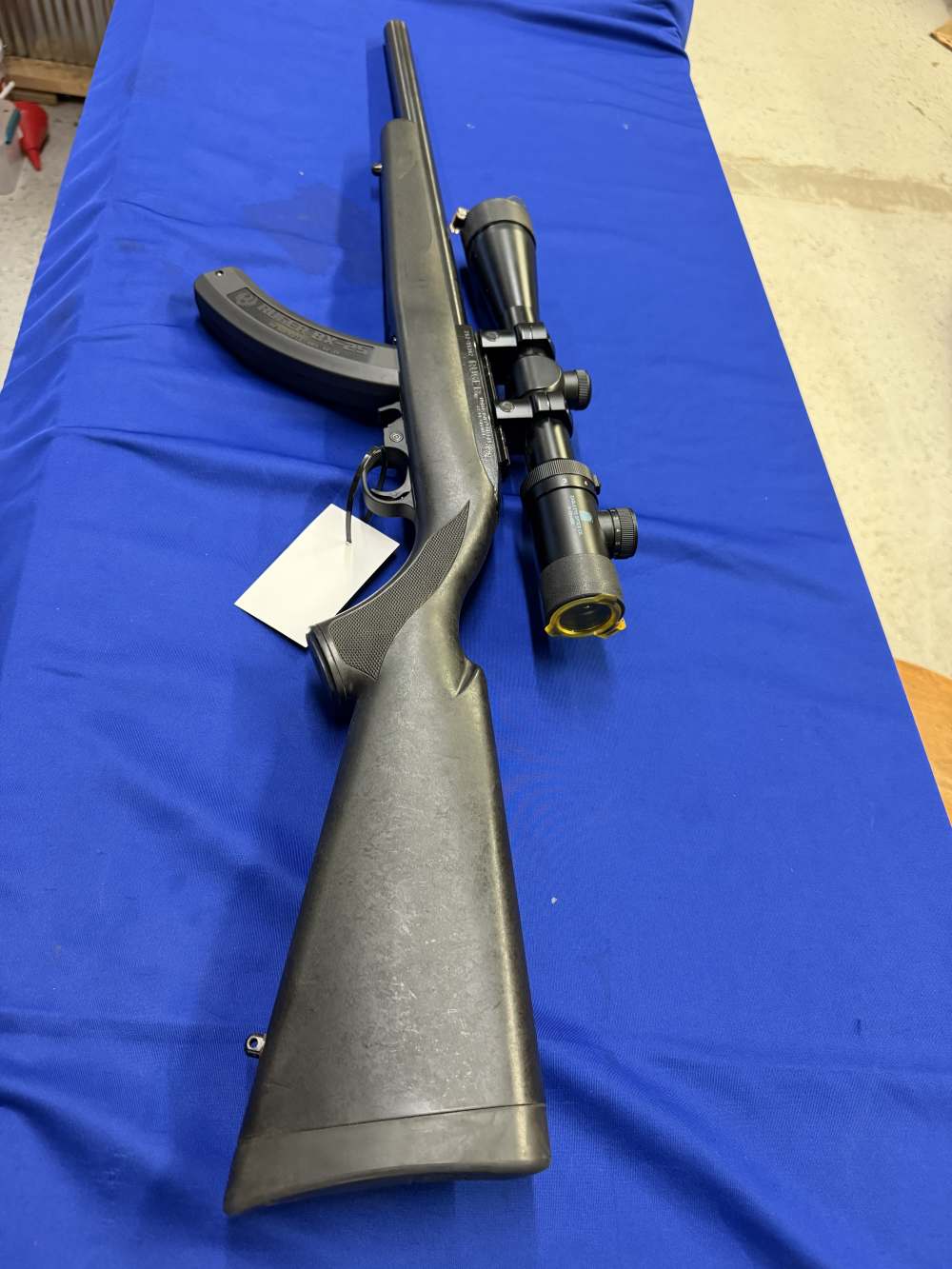 Ruger 10/22 with custom heavy barrel .01¢ start-img-0