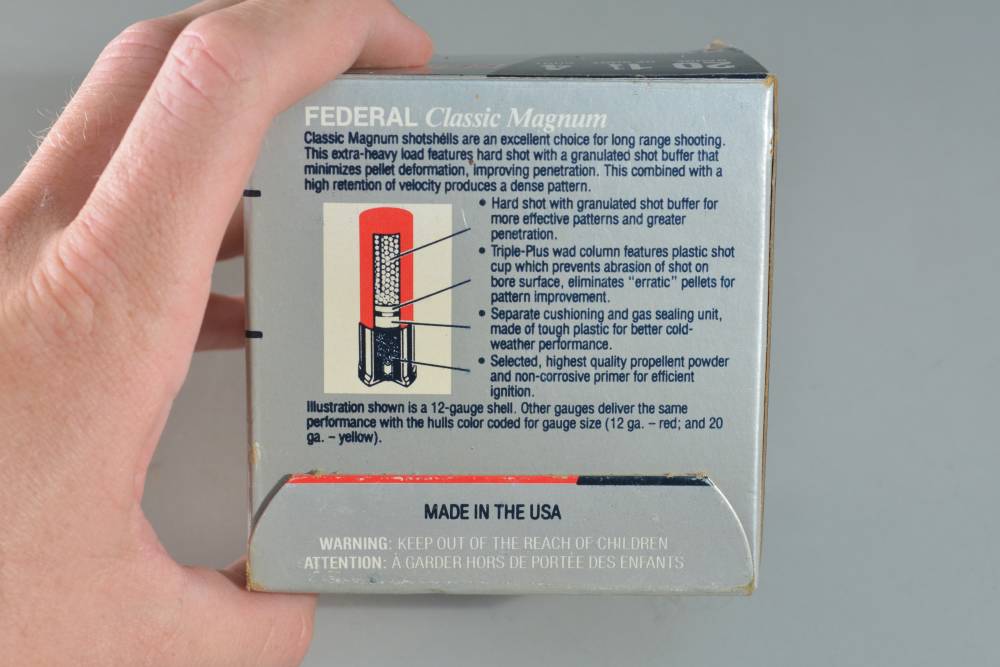 Federal 20 GA Vintage Ammo (75rds)-img-4
