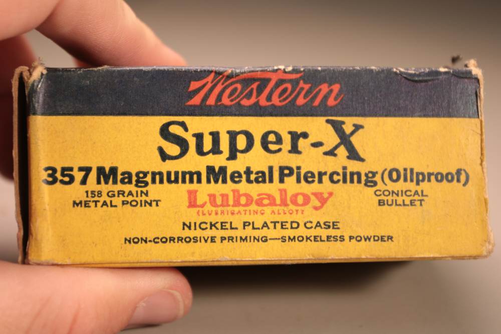 Western 357 Magnum Metal Piercing Vintage Lubaloy Ammo (40rds)-img-2