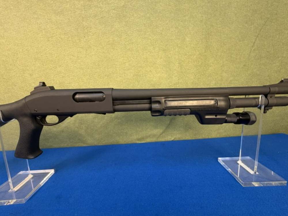 Remington 870 Police Magnum 12 GA 2 3/4 or 3" 18.5" Barrel Shotgun Surefire-img-2