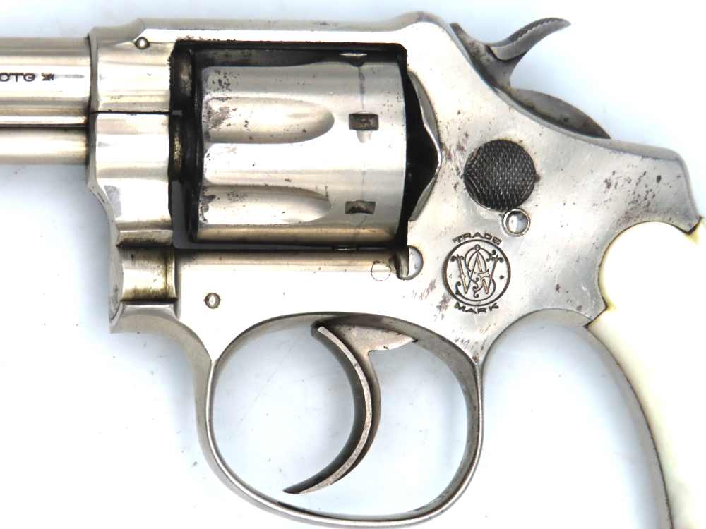 Smith & Wesson Rare 1st Model Ladysmith 22 S&W Revolver 3-Digit S/N 1902-img-13