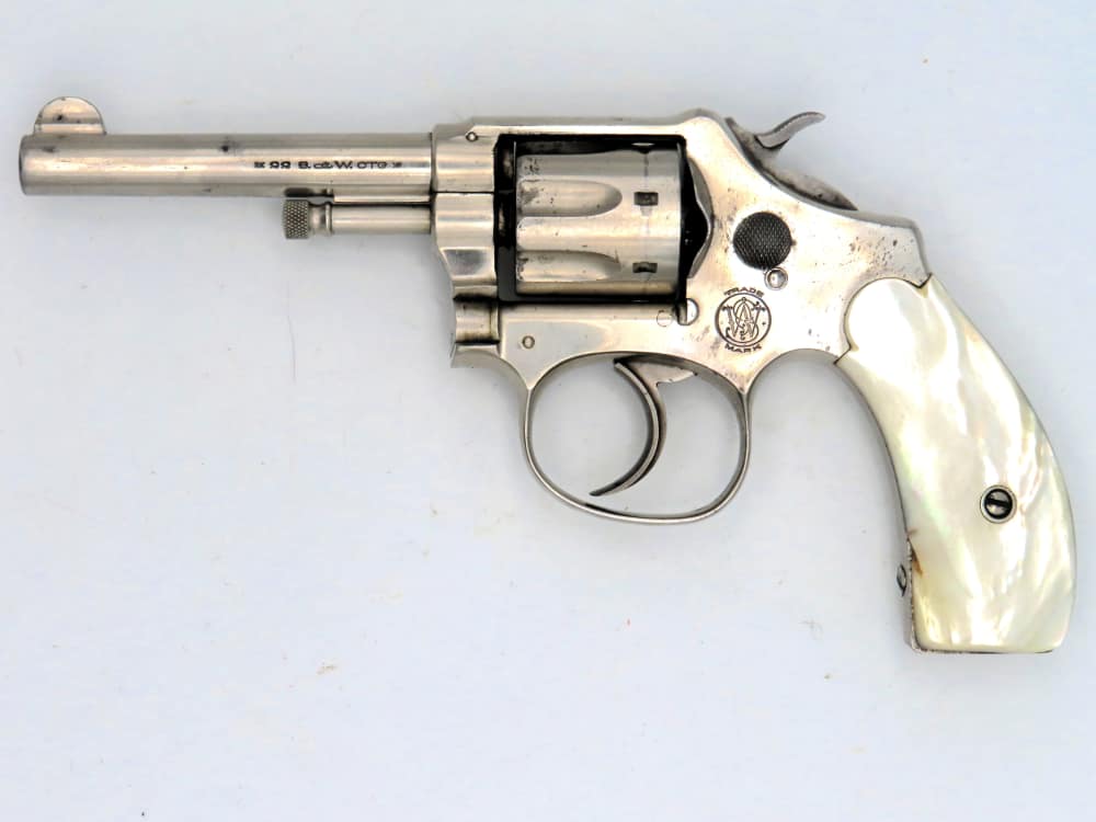 Smith & Wesson Rare 1st Model Ladysmith 22 S&W Revolver 3-Digit S/N 1902-img-9
