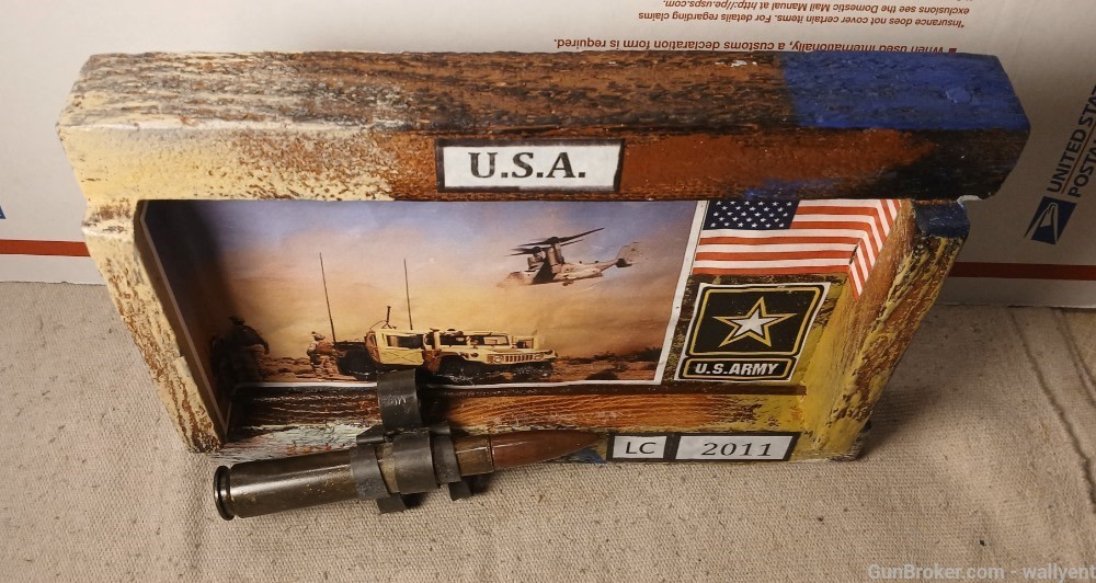 Iraq War LC 2011 Display Afghan 50 BMG Authentic Made in U.S.A.-img-1