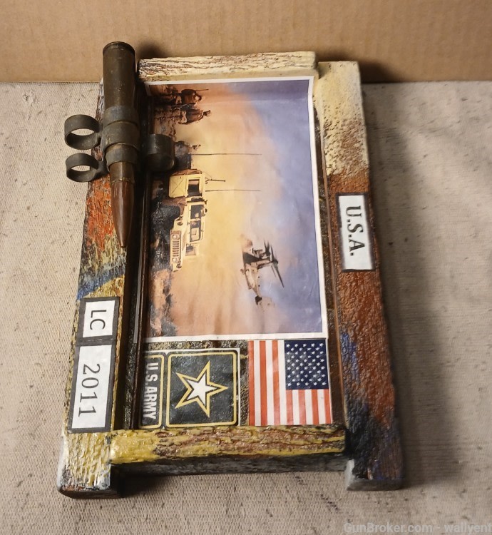 Iraq War LC 2011 Display Afghan 50 BMG Authentic Made in U.S.A.-img-2
