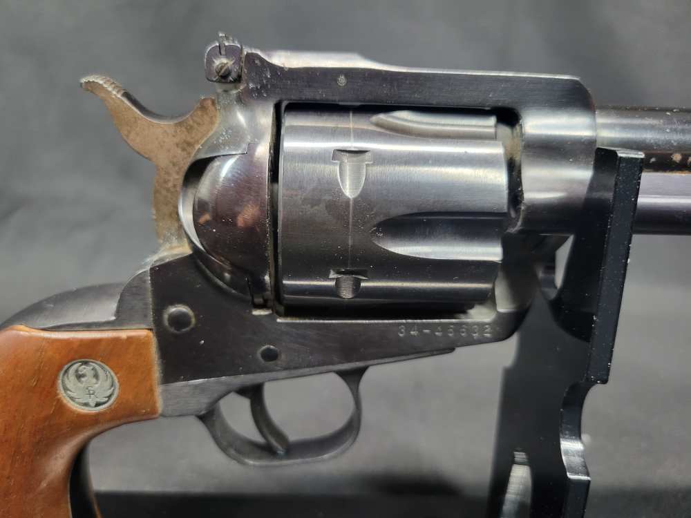 PENNY AUCTION RUGER NEW MODEL BLACKHAWK REVOLVER 357 MAG 6 RDS MFG 1978-img-3
