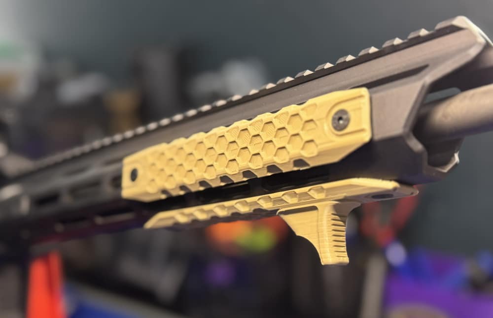 M-LOK Rail Cover Panels + Hand Stop Kit | FDE-img-1
