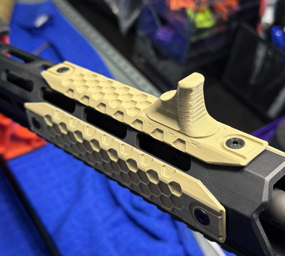 M-LOK Rail Cover Panels + Hand Stop Kit | FDE-img-0