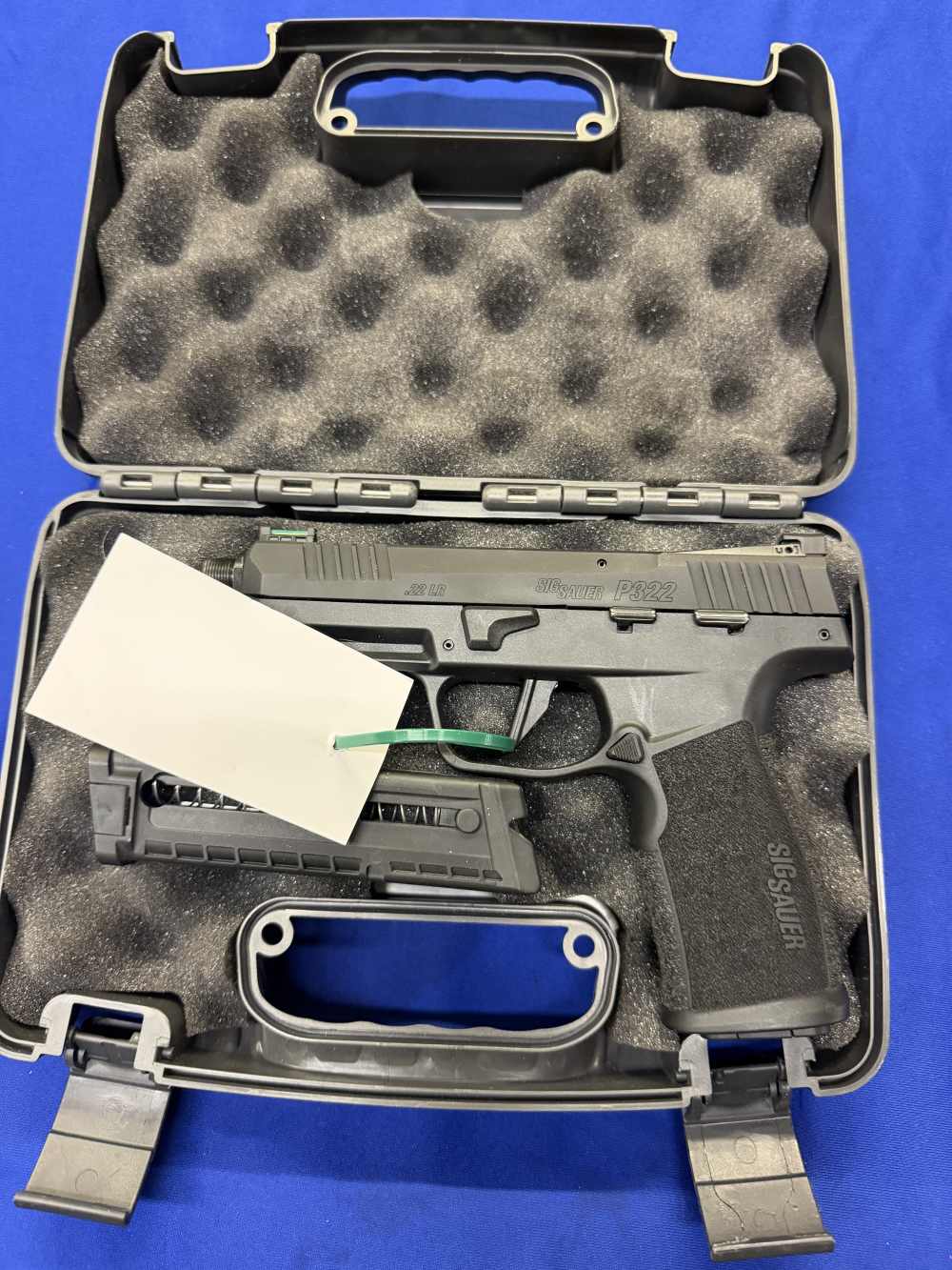 Sig Sauer p322 22lr PENNY START NO RESERVE!-img-0