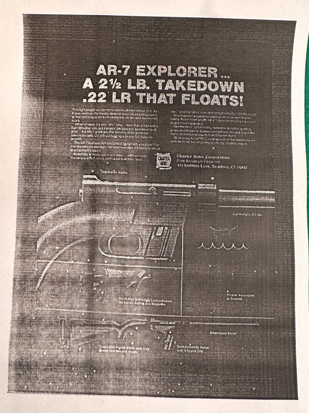 Armalite Charter Arms AR-7 Explorer Stratford CT Production Mfg: 1973-img-18