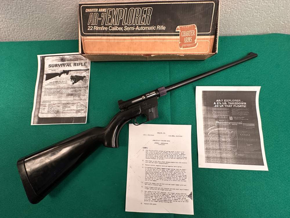 Armalite Charter Arms AR-7 Explorer Stratford CT Production Mfg: 1973-img-0