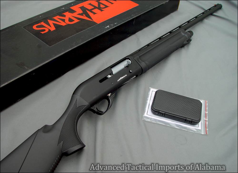 Alpha INERTIA 12GA Auto (NIB) Upland Hunting, chokes, BlkPoly, 28" +We Ship-img-0