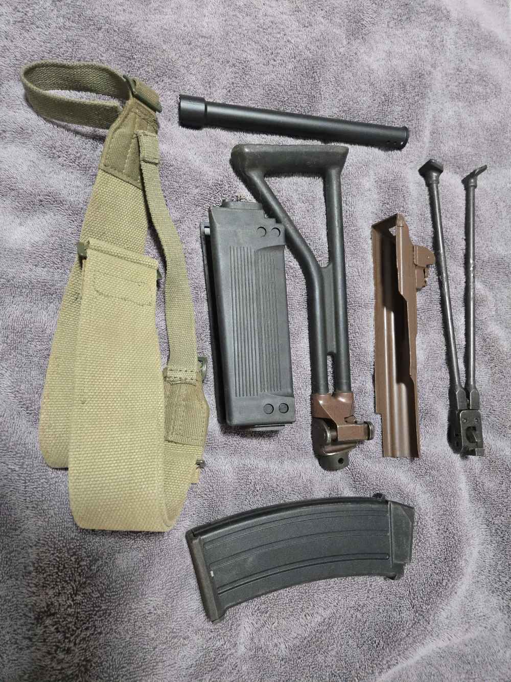 R4 Parts galil Nutria Brown parts South African military-img-0