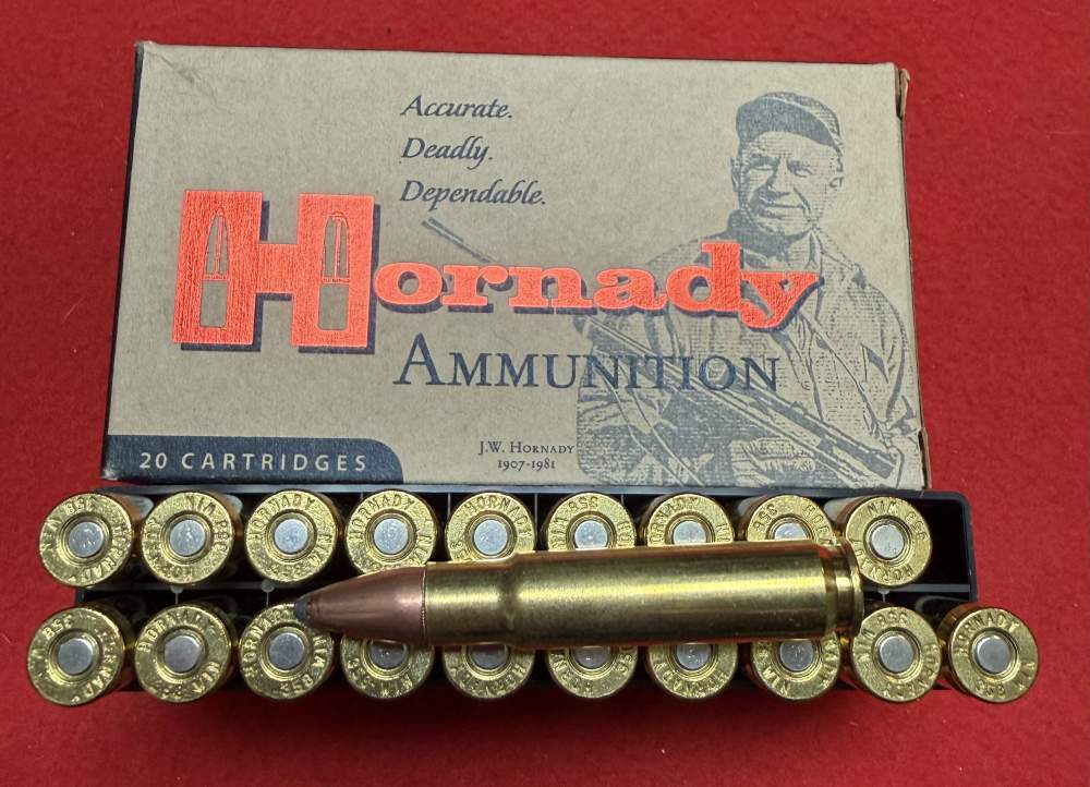 Hornady 358 Winchester 200gr SP Ammo 20 Rounds #91318-img-0