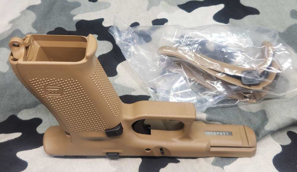 Glock G19X Coyote  Complete frame 9mm Gen 5 19X  New DISCONTINUED -img-3