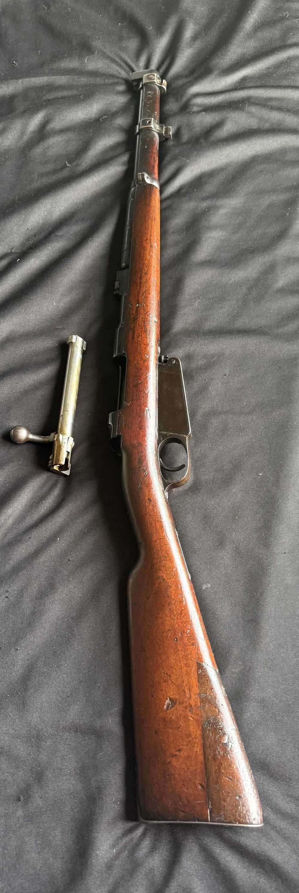Argentine Model 1891/31 Engineer's Bolt Action Mauser Carbine, 7.65x53mm -img-0