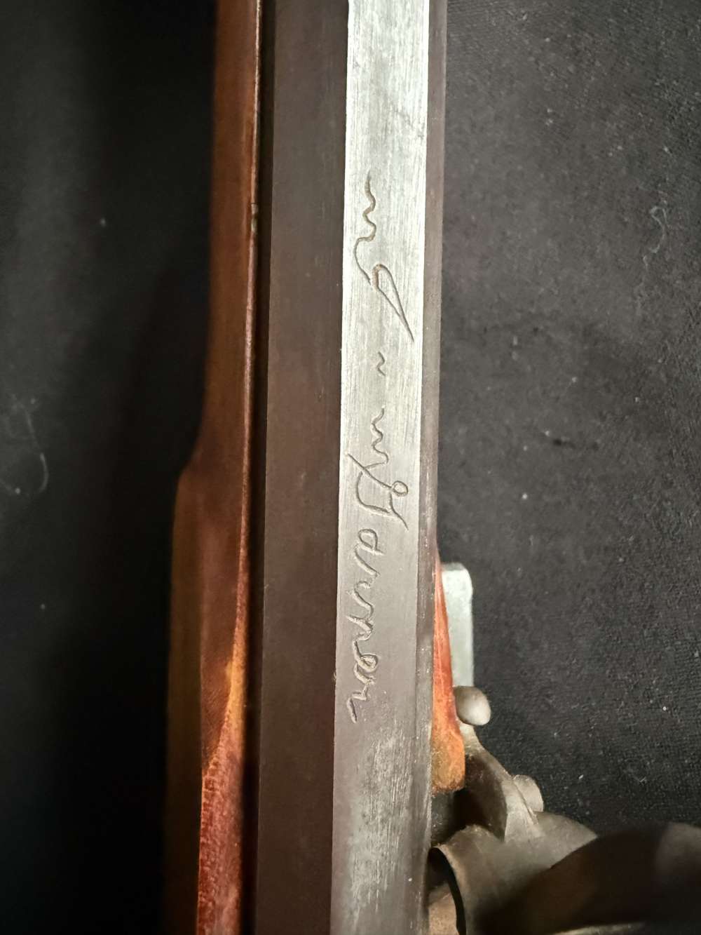 Jack Garner Muzzleloader Kentucky -Style Flintlock Rifle .50 cal 42"-img-41