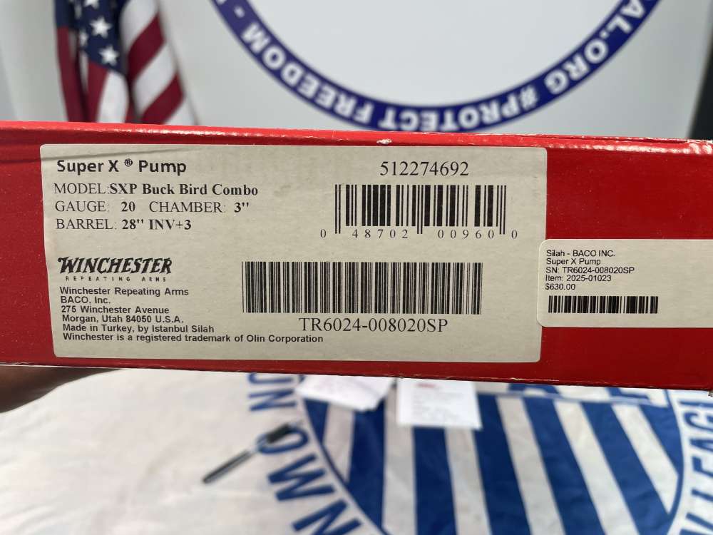 Winchester SXP 20ga Buck & Bird Redfield Scope-img-17