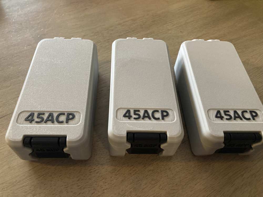 45 acp bullet storage box   4 box package-img-0