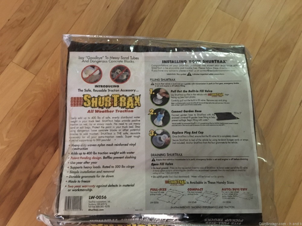 SHUR TRAX ALL WEATHER TRACTION  for  FULL SIZE PICK UP TRUCK-img-1