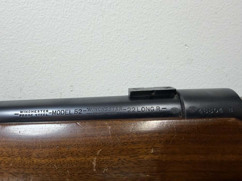 Winchester Model 52 Bolt Action Rifle .22 LR-img-3