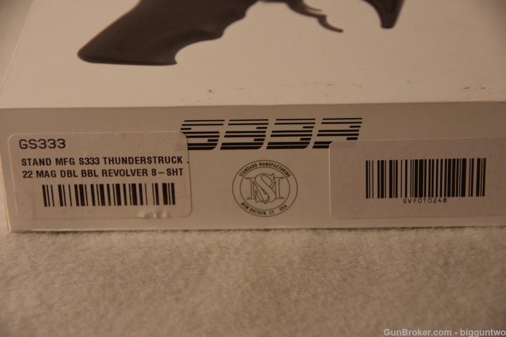 Standard S333 .22 Mag 8 Shot Revolver Brand New in Factory Box with paper-img-2