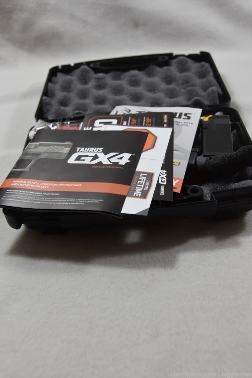 TAURUS GX4 9MM 3.06'' 11-RD SEMI-AUTO PISTOL Brand New in Durable Case -img-2