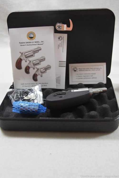 NORTH AMERICAN ARMS MINI-REVOLVER 22 LR/22 WMR 1.625'' 5-RD REVOLVER-img-0