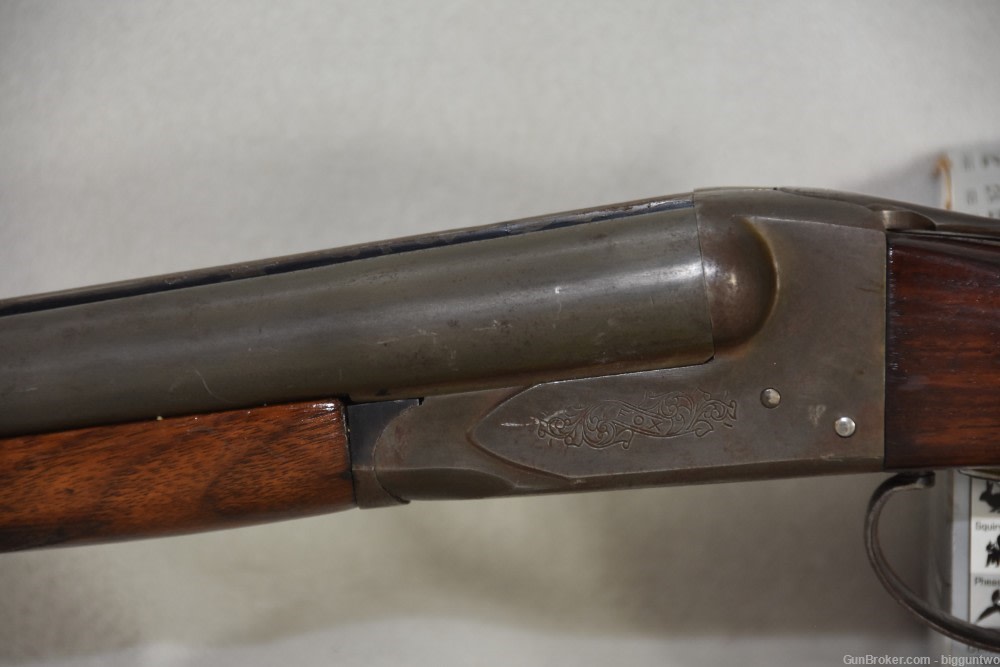Savage Fox Model B, 12 Gauge SXS Shotgun in very good condition-img-10