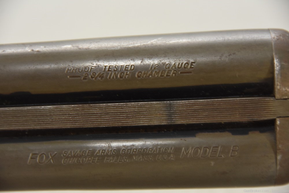 Savage Fox Model B, 12 Gauge SXS Shotgun in very good condition-img-29