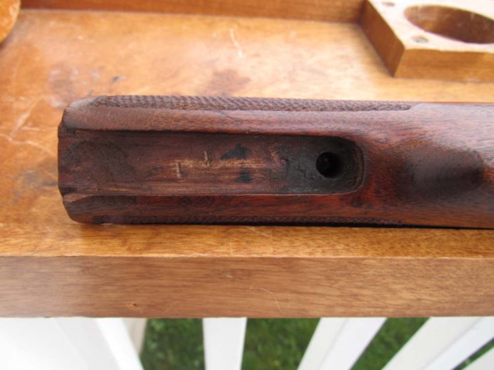 Winchester Model 1873 Reproduction Rifle Butt Stock, Checkered-img-13