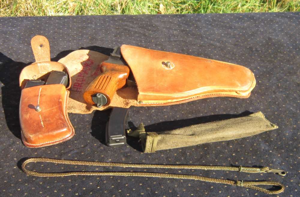 Vz61 Skorpion parts kit w/threaded barrel w/SHOULDER, all the mags,&holster-img-2