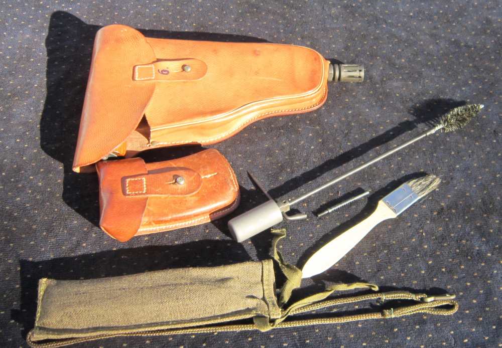Vz61 Skorpion parts kit w/threaded barrel w/SHOULDER, all the mags,&holster-img-8