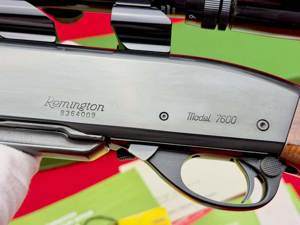 Remington 7600 30-06 Factory Blue Pump Action Rifle in OG Box Collector!-img-14