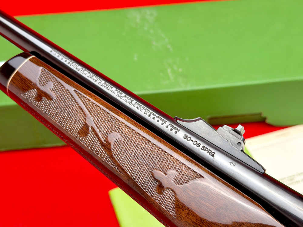 Remington 7600 30-06 Factory Blue Pump Action Rifle in OG Box Collector!-img-15