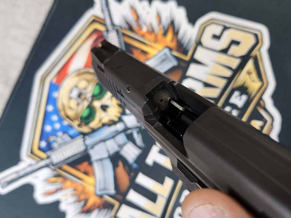 used HK Heckler & Koch HK45 .45 ACP DA/SA – 2 Mags – Factory Case – E-img-4