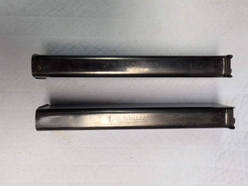 Thompson Maching Gun Mags 45ACP 30 Rnd Lot of 2, Seymour and Auto Ordinance-img-2