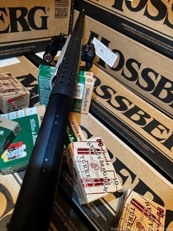 Mossberg Tactical Defense Riot Assault 12ga Shotgun FDE Side Folding Stock-img-4