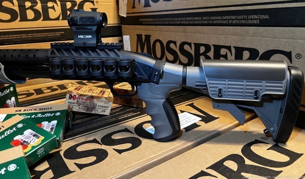 *LAST ONE Mossberg Tactical Defense Riot Assault 12 gauge Shotgun GREY-img-2