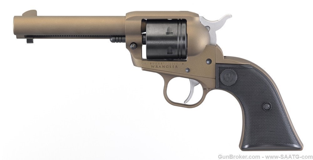 *LAST ONE* Ruger Wrangler Revolver 22 LR Burnt Bronze Cerakote-img-5