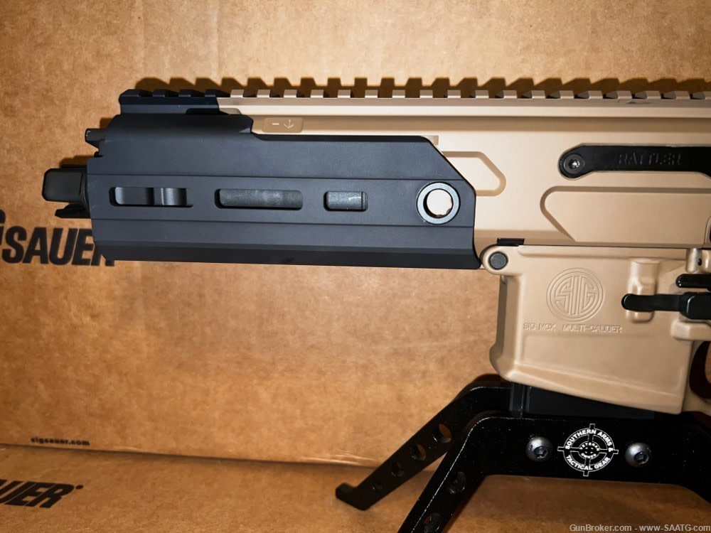 Special Coyote & Black Edition Sig Sauer MCX Rattler 5.56mm NATO 5.5" -img-4