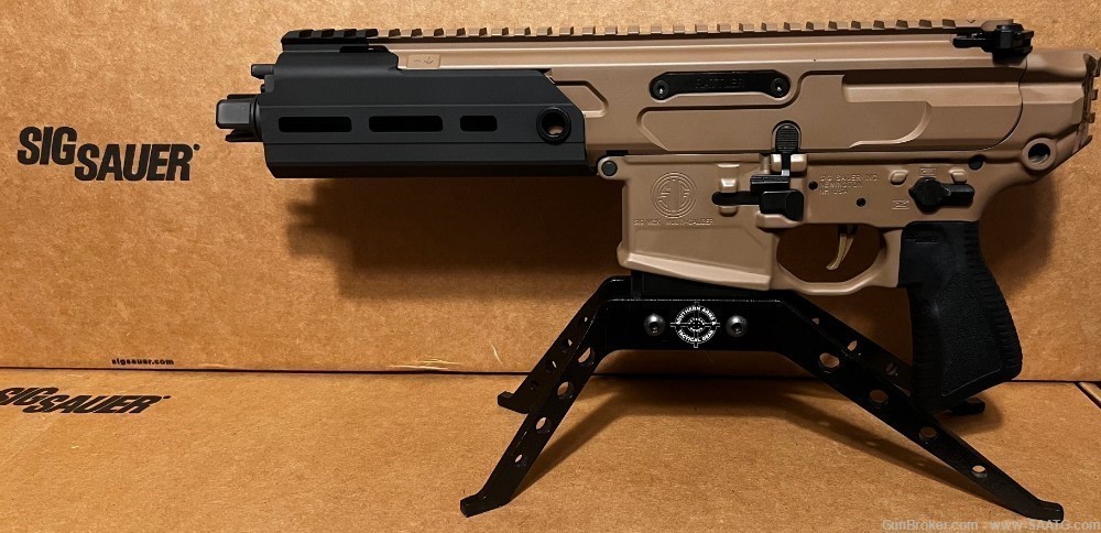 Special Coyote & Black Edition Sig Sauer MCX Rattler 5.56mm NATO 5.5" -img-1