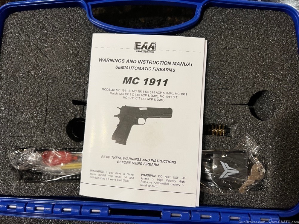 Customized 1911 Sub-Compact 45 ACP w Crimson Trace Rosewood Red Laser Grips-img-2