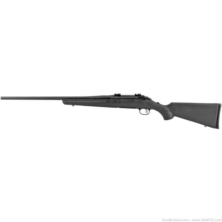 RUGER AMERICAN BOLT 243 WINCHESTER 22" BLACK COMPOSITE STOCK BLACK MATTE-img-2