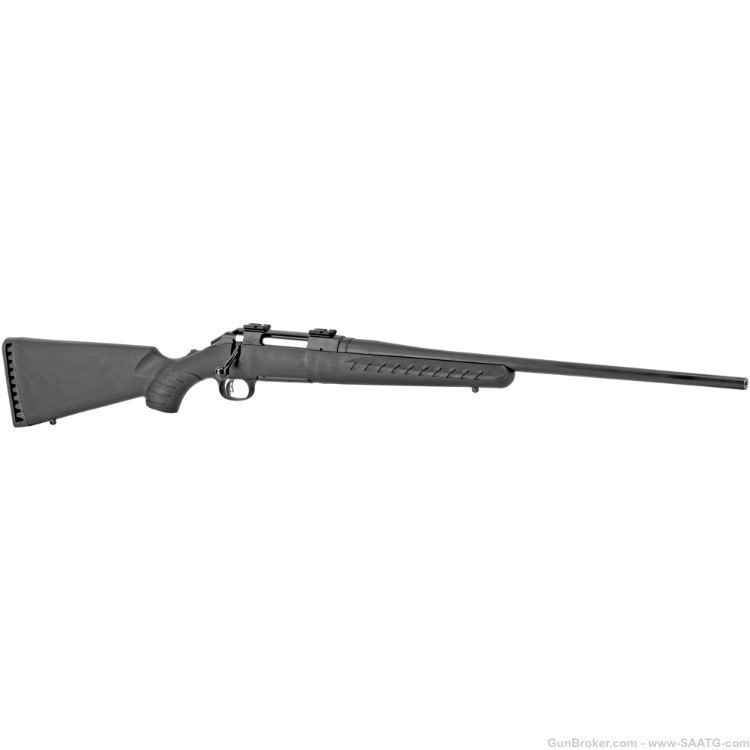 RUGER AMERICAN BOLT 243 WINCHESTER 22" BLACK COMPOSITE STOCK BLACK MATTE-img-0