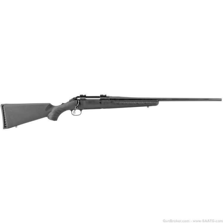 RUGER AMERICAN BOLT 243 WINCHESTER 22" BLACK COMPOSITE STOCK BLACK MATTE-img-1