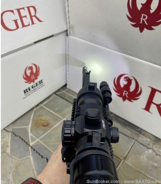 AR15 Ruger Tactical Pack AR556 RED/GREEN Dot GREEN LASER/LIGHT-img-9