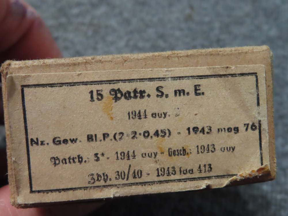 5 BOXES 75 ROUNDS WWII GERMAN 8mm MAUSER RIFLE AMMO-TROPICAL, TRACER, MORE-img-15