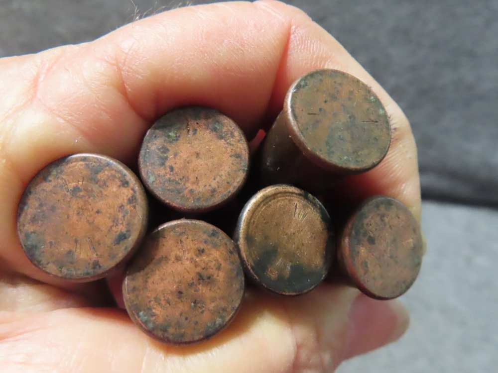 12 ROUNDS OF ANTIQUE SPENCER 56-50 RIMFIRE CALIBER CARTRIDGES-img-6