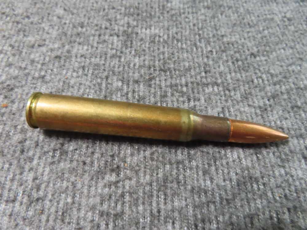 32 ROUNDS & (4) M1 GARAND EN BLOC CLIPS OF 30/06 AMMO-CLEAN-img-7